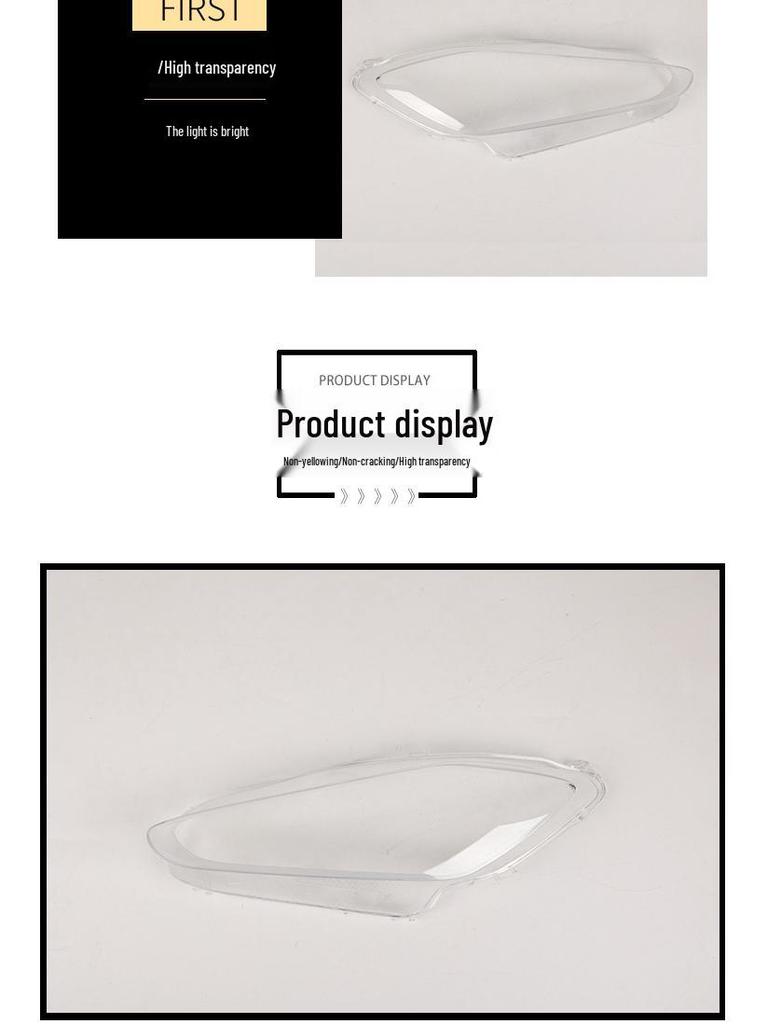 Maserati GT Series Universal Transparent Headlight Cover/Lamp Shell