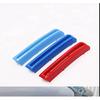 For Volvo XC90 2015- Front Grille Three-color Net Decoration Stripe Network Modified Stickers Center Grille Cover Trim