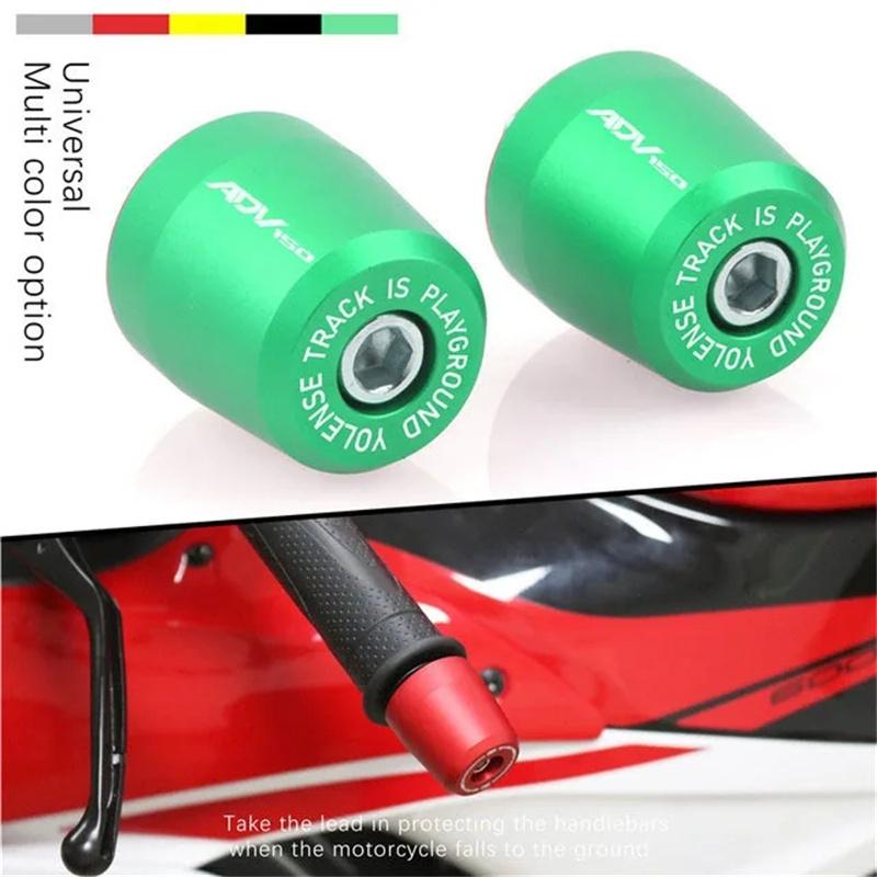 Motorcycle Handle Bar End Handlebar Grips Ends Cap Plug Slider Counterweight Cover For HONDA ADV150 ADV 150