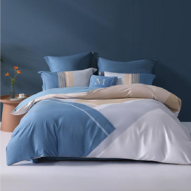 Mercury Home Textiles 40S European Style Cotton 4-Piece Bedding Set 1.8m Bed