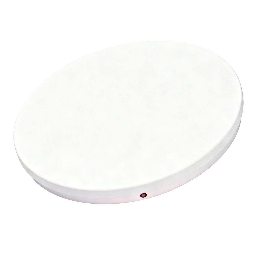 Electric Rotating Display Stand 24 Inch Turntable with Remote Control Adjustable Angle 360 Degree Auto Rotating