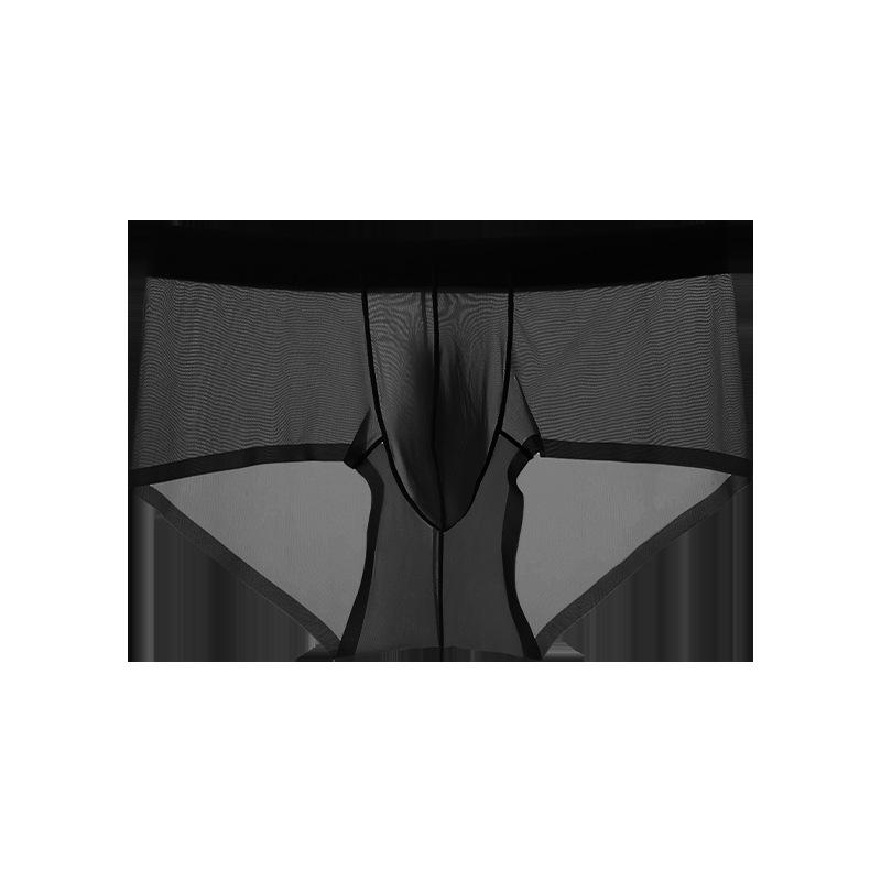 Men's Summer Ice Silk Ultra-Thin Seamless Breathable Boxer Briefs