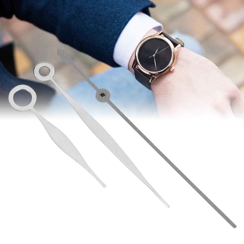 Metal Watch Hands Set Hour Hand Total Length 10.5mm Watch Needles For Watchmakers