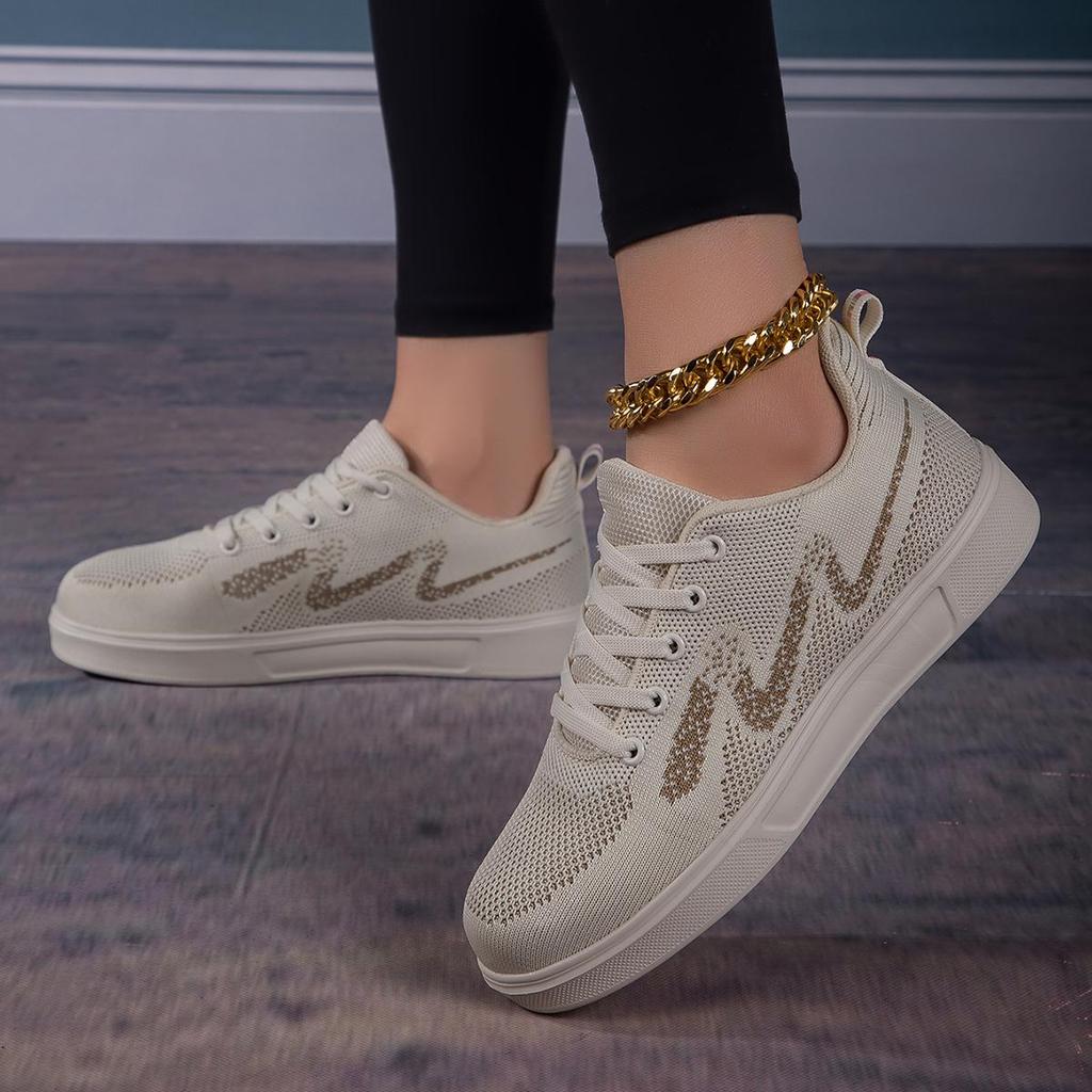 TUINANLE White Shoes Women Sneakers Shoes Outdoor Ladies Casual Flat Walking Shoes