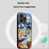 Charlie lola cartoon cute pattern desgin Phone Case For iPhone 16 15 14 13 12 11 Plus Pro Max  High-end Luxury Magsafe Sheepskin