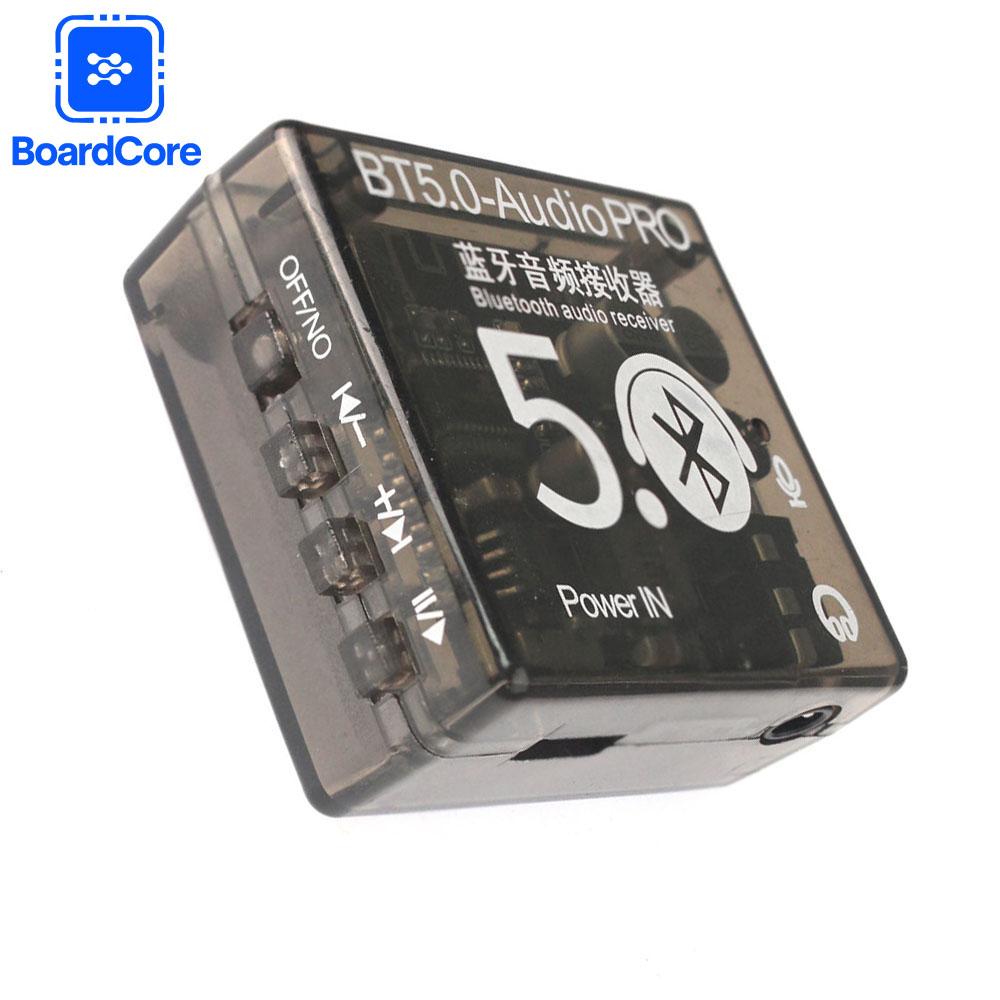 Micro Bluetooth 5.0 Pro Audio Decoder Board with Case Lossless Wireless Receiver Module for Car Speaker Stereo MP3 Amplifier DIY