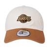 New Era Niu Yihua NBA embroidered visor Lakers color matching retro Warriors sports cap outdoor cotton baseball cap men and women same 70855378