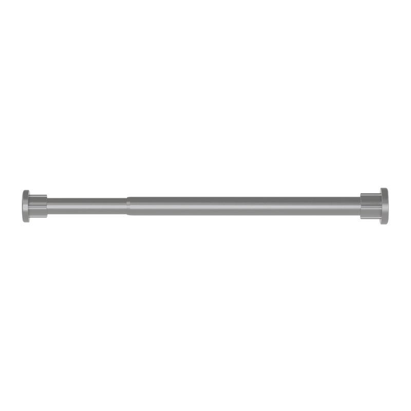 Punch-Free Telescopic Shower Curtain and Clothes Drying Rod