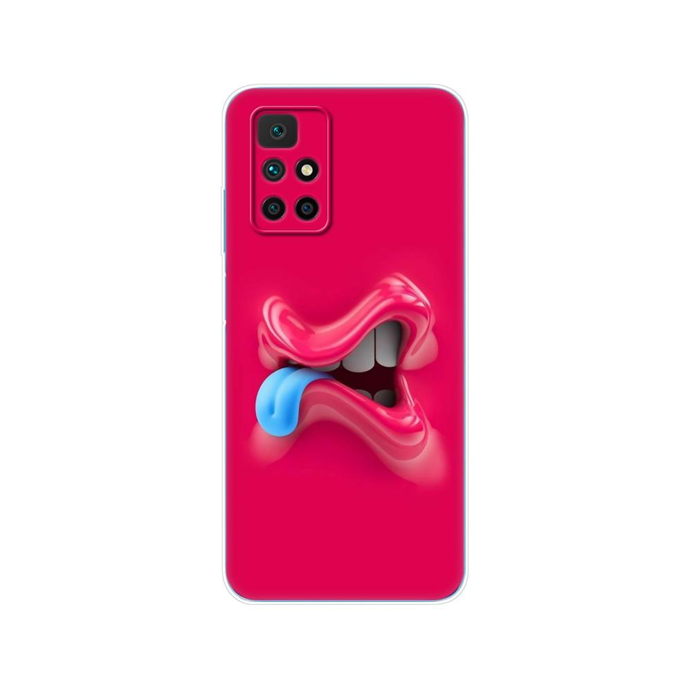 Dla etui Redmi 10 silikonowa tylna okładka etui na telefon dla xiaomi Redmi 10 2022 2021 miękkie etui 6.5 cala Redmi10 globalne etui typu bumper z tpu