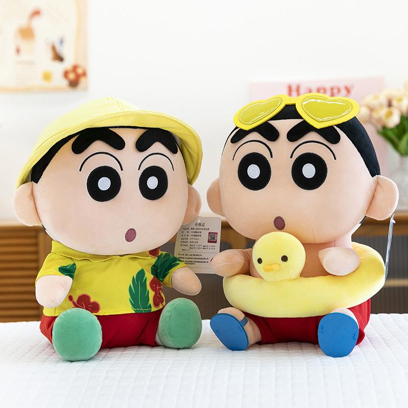 Summer Beach Swimming Ring Crayon Shin-shikan Dolls Shin-shikan Plush Toys Children's Birthday Gift