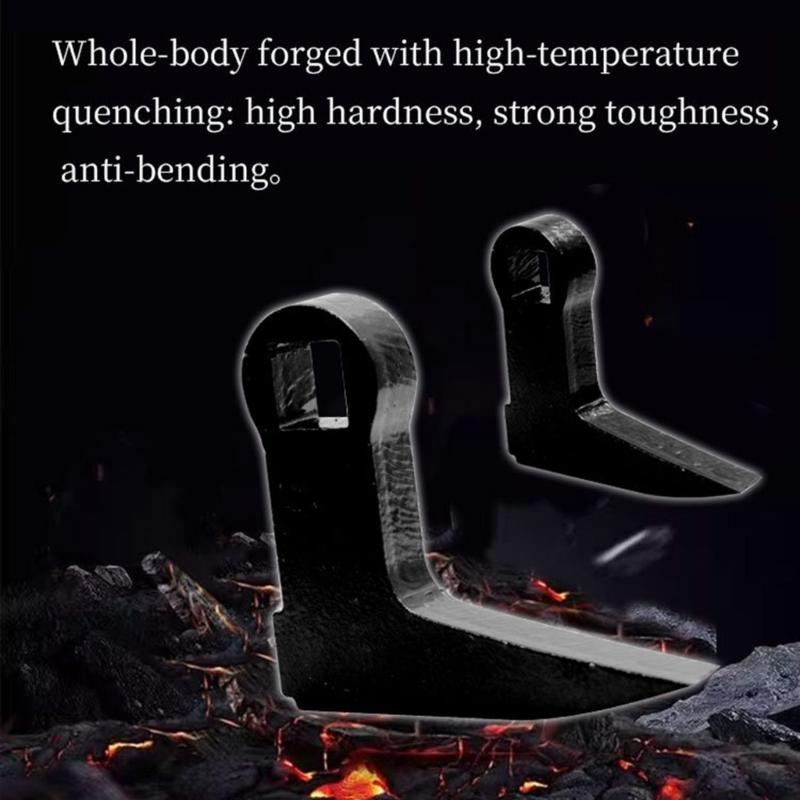 Vehicle Compact L Type Pry Bar Leverage Tool Heat Treated For High Hardness Automotive Axles Disassembly And Maintenance