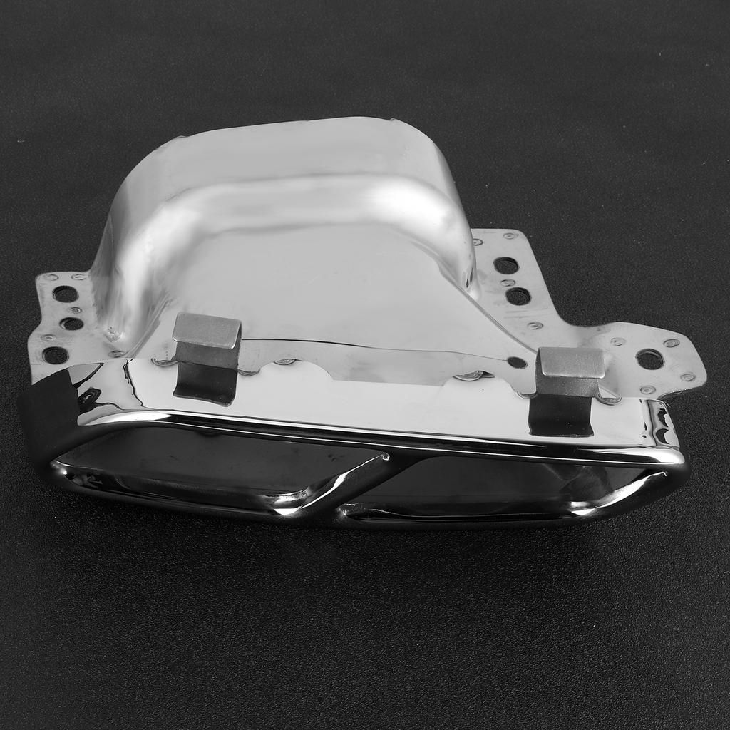 2pcs Quad Exhaust Tips Stainless Steel Fit for     5 W176 CL 5 C117 20132018(Sliver   )