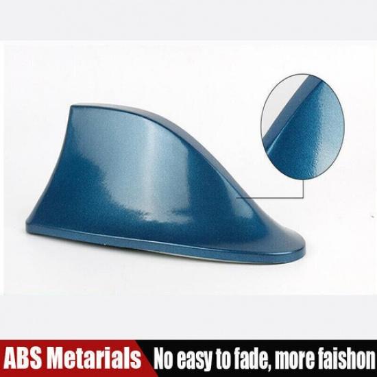 US 1x Shark Fin Roof Antenna Cover Blue For Universal Kia Optima