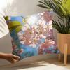Beautiful Kaido Cherry Blossoms Pillow Case Linen Cushion Covers For Decorative Sofa Home Pillows Case Car Chair Pillows Cases