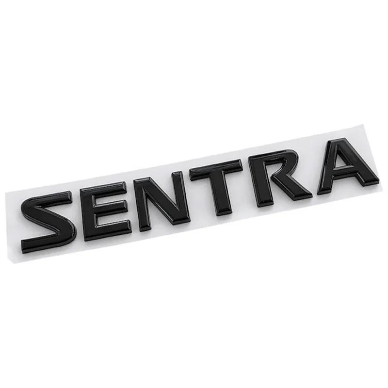CGANEI1 ABS Car Body Trunk Letter Decal for Nissan SENTRA Logo Auto Sticker Styling Exterior Accessories