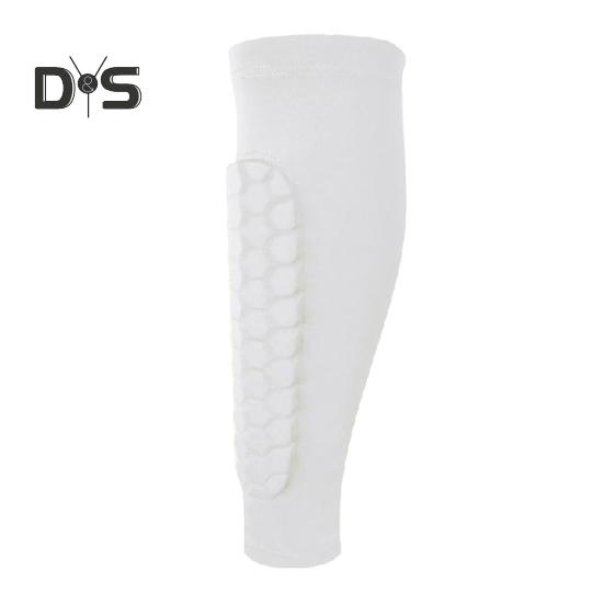 Soccer Shin Guard Sleeves Calf Compression Sleeve with Honeycomb Pads Leg Protection Shin Pad for Kids And Adults Soccer Football Sports