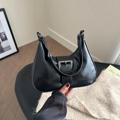 Niche French Retro Shoulder Bag, Old Women'S Fashion Underarm Bag, Street Trend Handbag