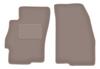 Beige Vordermatten für: Fiat Linea Limousine (2009-2015)