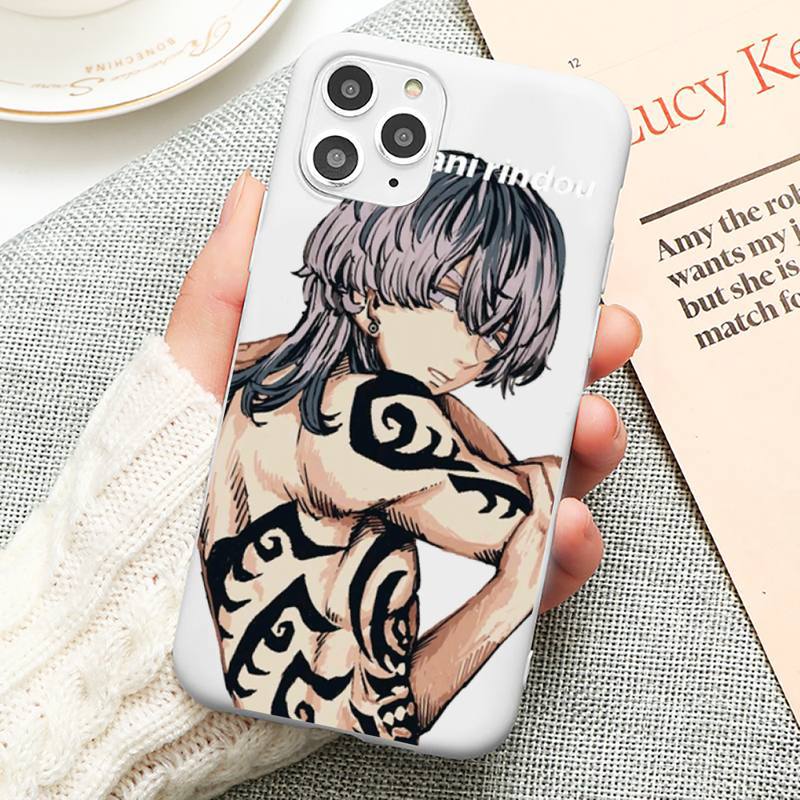 Чехол для телефона Ran Haitani Tokyo Revengers ярких цветов для iPhone 6 7 8 11 12 13 s mini pro X XS XR MAX Plus iPhone11pro