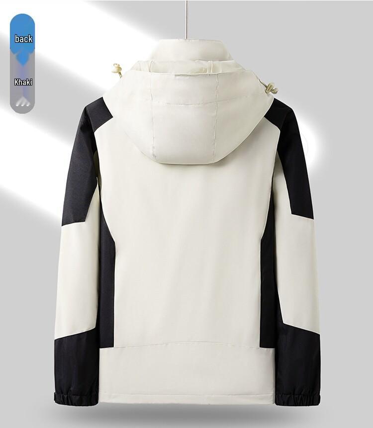 Men's Casual Windproof Thin Shell Jacket: Couple Style Mountaineering Outerwear for Spring and Autumn