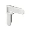 5/16x3/4Inch L Type Window Screen Frame Corner Connector Plastic Screen Corner Brackets For Home Renovation Enduring