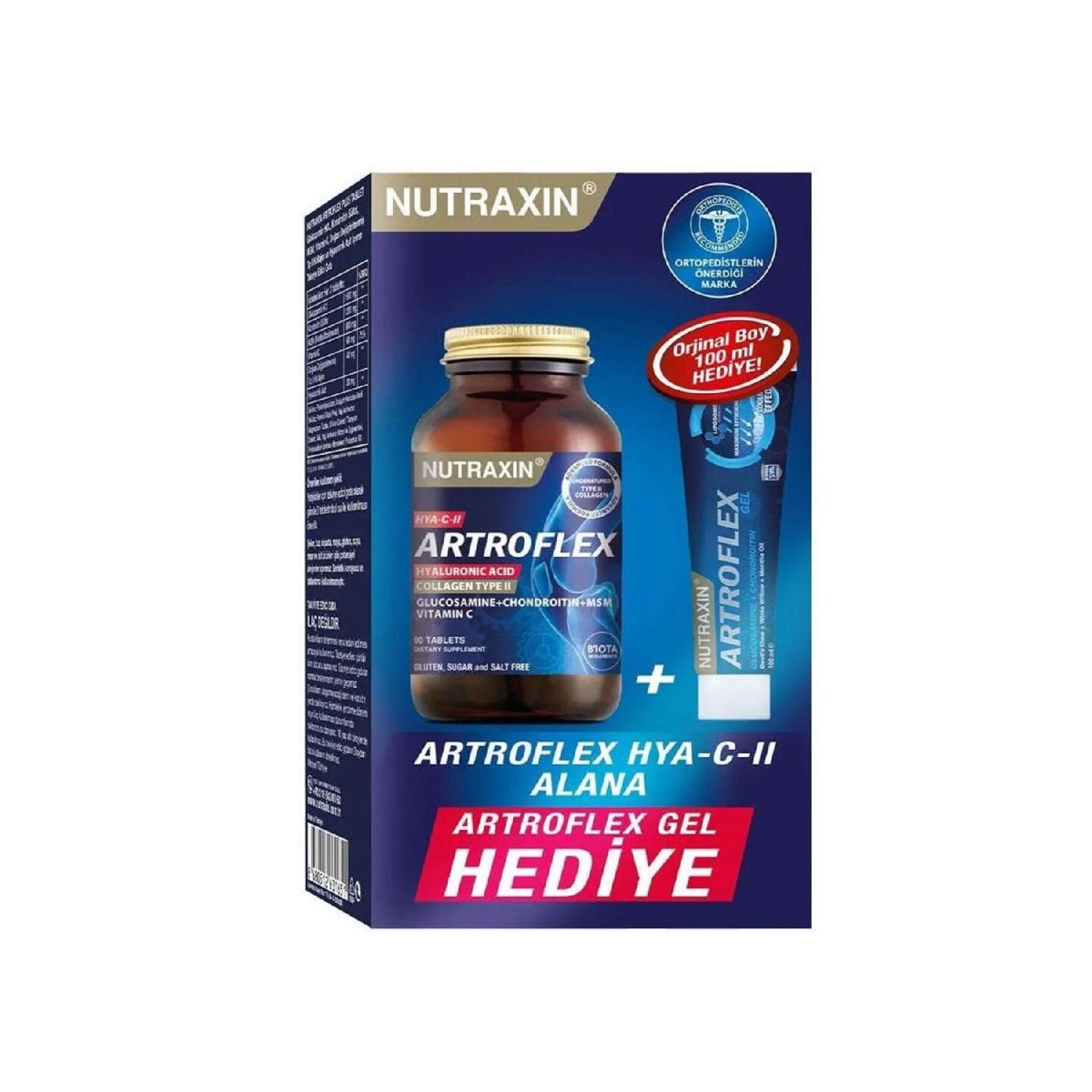 

Artroflex Hya-c-ii 90 Tablets Extra Gel 100 Ml