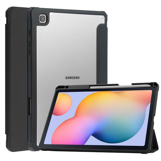 Hülle für Samsung Tab S6 Lite Tab 10,4" 11" S8+ S7 FE 12,4" mit Auto-Wake-Up-Schlaf-Stifthalter Tablet-Abdeckung