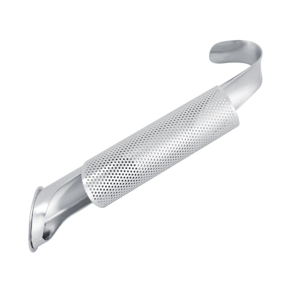 Stainless Steel Pipe Shape Tea Filter Infuser Strainer with Hook Tea Making Accessories