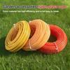 Nylon Grass Rope Round/Star Line Mowing Wire Durable Grass Trimmer Rope  for Brush Cutter Strimmer