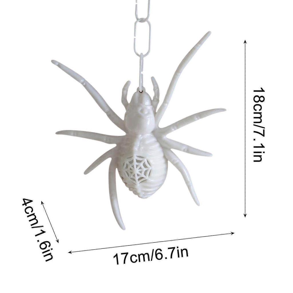 Halloween  Trick-or-treating Props Decoration Spider Glowing Spider Hanging Decoration Party Exterior Decoration Wall Porch