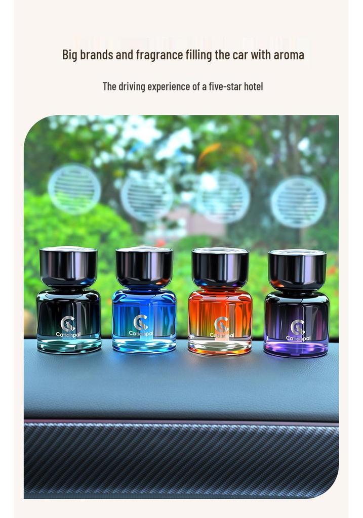 Premium Long-Lasting Car Fragrance Aroma Diffuser for Cup Holder