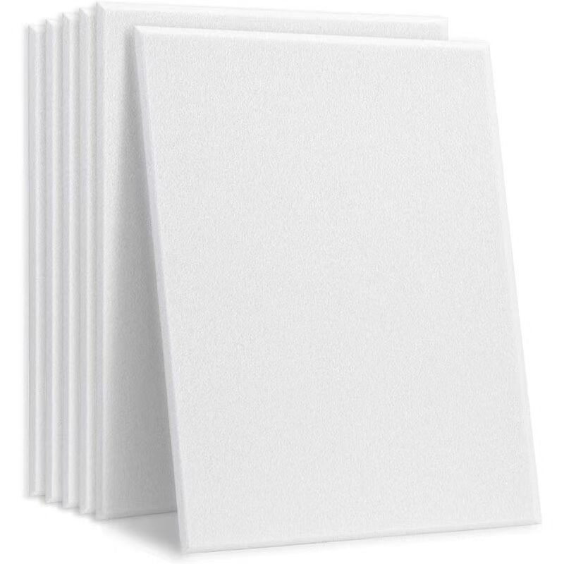 Polyester Fiber Acoustic Panels Soundproof Wall Panels Self-Adhesive Wall Tiles for Home Studio Office Noise Reducing Wall Decor