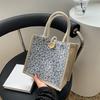 Women Handbag Floral Print Large Capacity Versatile Shoulder Bag Casual Everyday Bag Minimalist Tote Bag