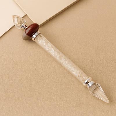Rock Quartz Shiva Lingam Crystal Wand