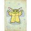 Disney Star Wars Christmas Cute Grogu Prints Poster Canvas Painting Modern Wall Art Pictures Living Room Bedroom Home Decoration