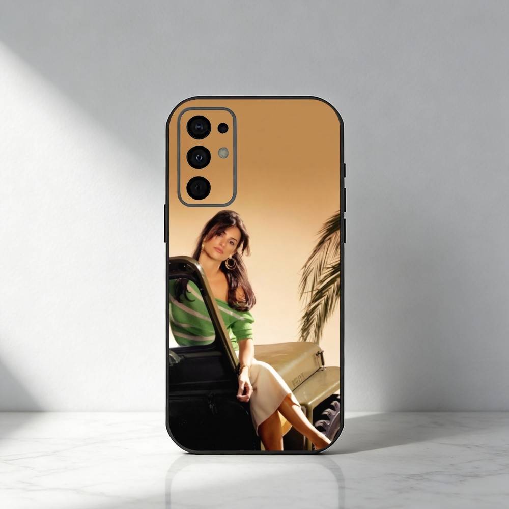 90S Beauty P-Penelope C-Cruz Sanchez Phone Case For Samsung S25,S24,S21,S22,S23,S20,Ultra,S26,Plus,Fe,Note,5G Black Cover