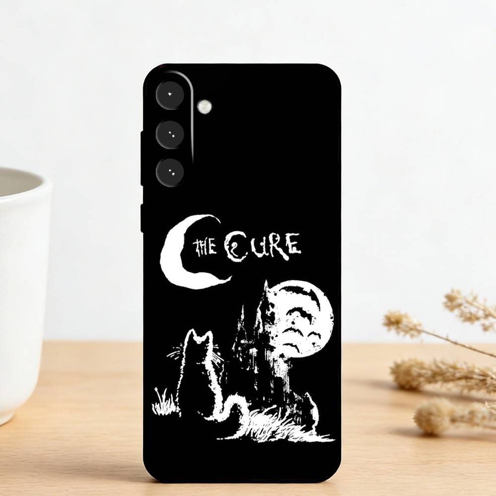 The Robert C-CureS Smith Robert Smith    Phone Case For Samsung Galaxy A73,A72,A71,A70,A53,A52,A51,Others Soft Black Cover