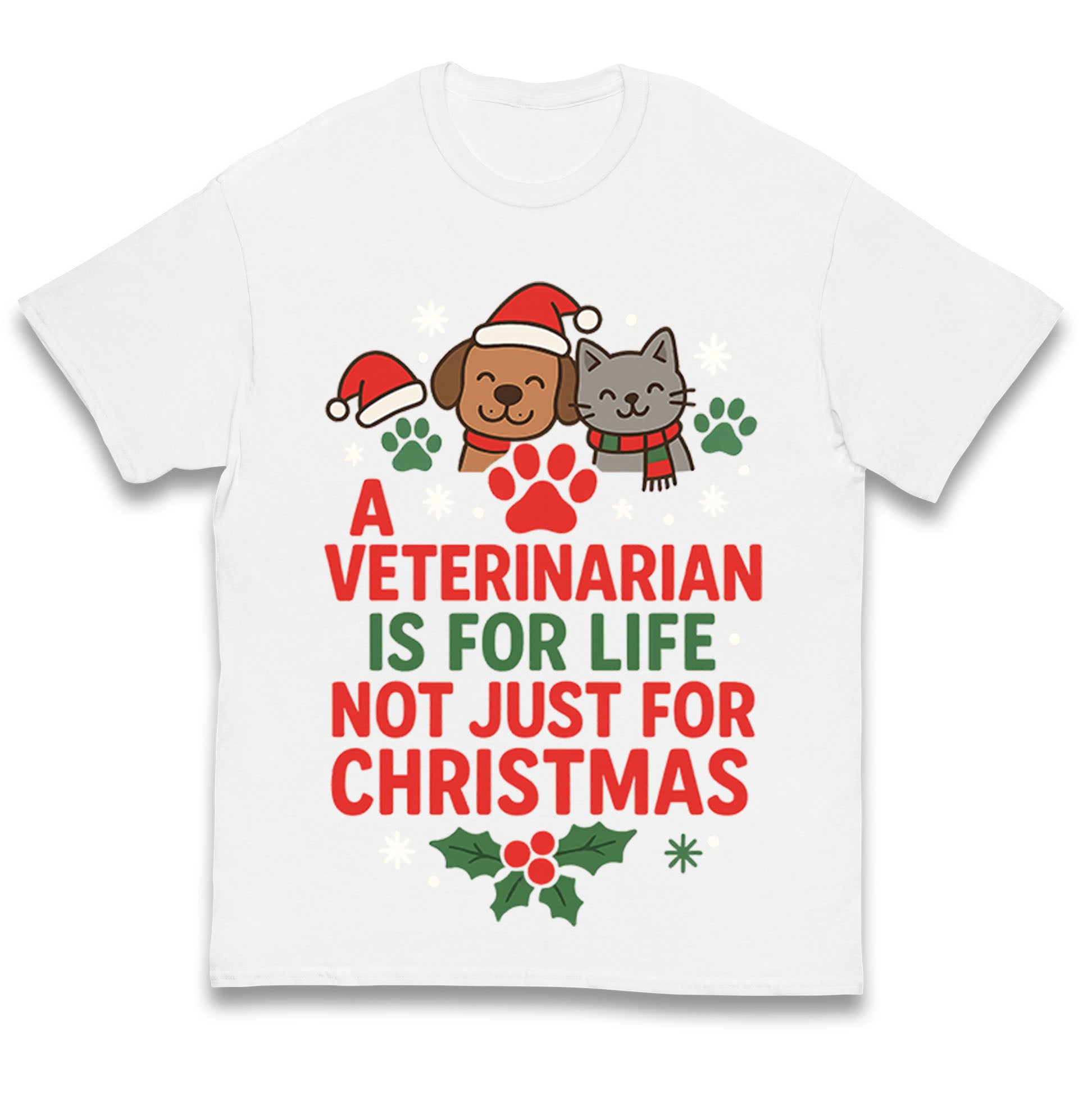 A Veterinarian is for Life Not Just for Christmas Kids T Shirt 120