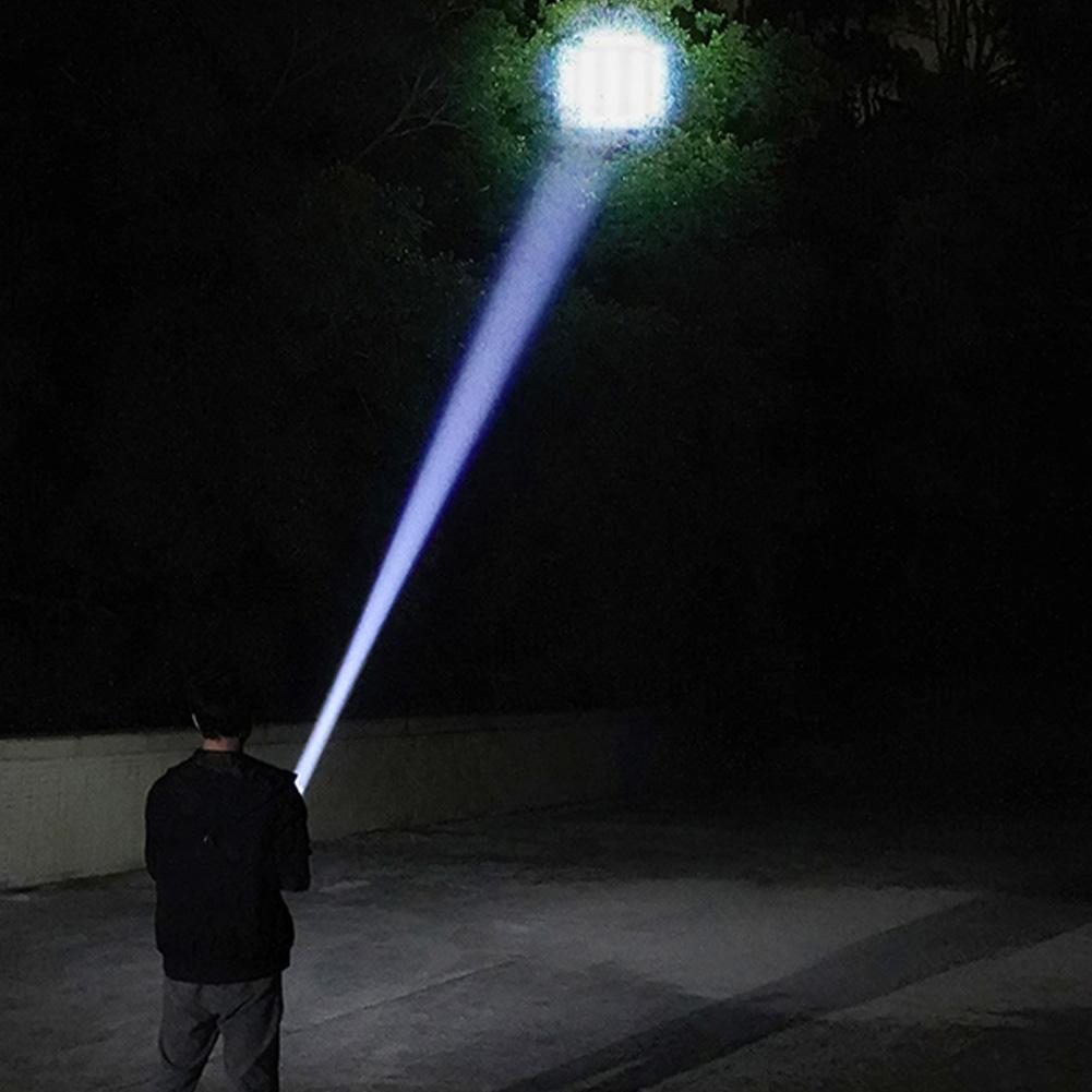 Super Bright LED Flashlight USB Rechargeable 18650Battery Led Torch for Night Riding Camping Hunting Outdoor Waterpr Flash Light