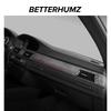 Betterhumz Für BMW E90 3er Serie Aus Alcantara Mittelkonsole Armaturenbrett Panel Instrumentenverkleidung Aufkleber Auto Innenzubehör