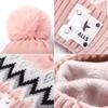 2PCS Winter Plush Warm Scarf Hat Set for Women Velvet Windproof and Cold Proof Ear Protection Outdoor Bicycle Commuting Set