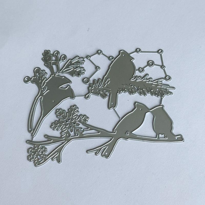 Stabile Carbonstahl-Schablone zum Scrapbooking für Projekte, Karten, Geschenke und kreative Designs