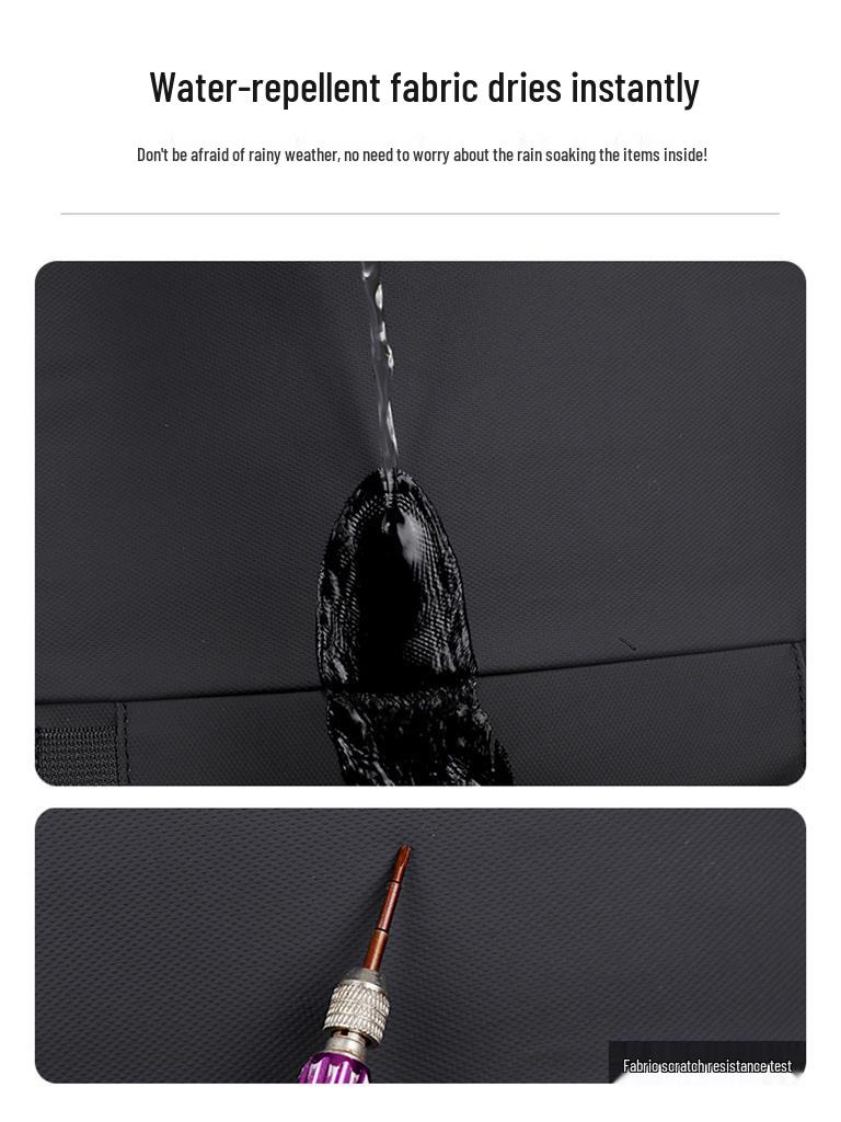 Herren Mode Business Reise Rucksack mit Logo - Multifunktionale Computertasche mit großem Fassungsvermögen