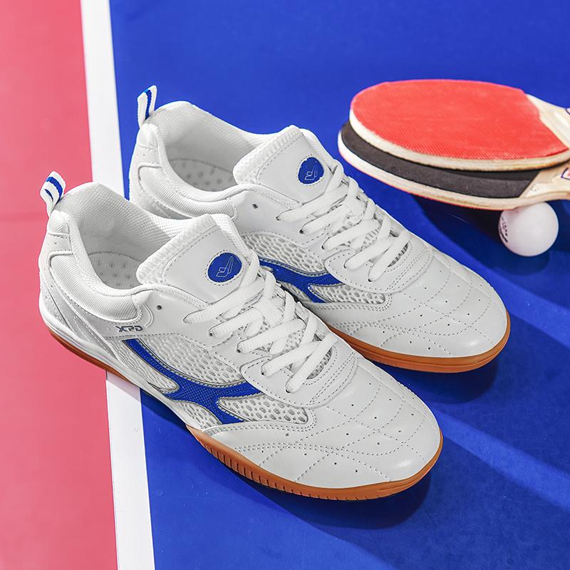Scarpe da ping pong classiche per adulti giovanili Assorbimento degli urti Scarpe da ping pong antiscivolo e resistenti all'usura Scarpe sportive Scarpe da allenamento