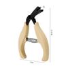 Curved Nail Clippers With Large Opening Three Times Anti-Splash Storage Nail Clippers For The Elderly Thick Toenails Heavy Duty