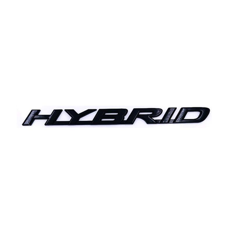HYBRID new old style logo for Lexus ES200 GS350 RX NX300 GX LS CT Hybrid body refit accessories side door rear trunk labelimg mv3