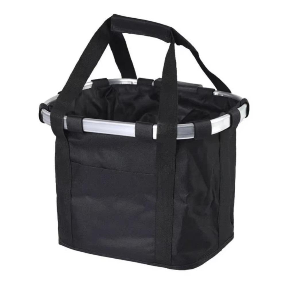 5KG Load Capacity Bicycle Front Basket 2 in 1 Design Handlebar Hanging Bag for MTB Cycling