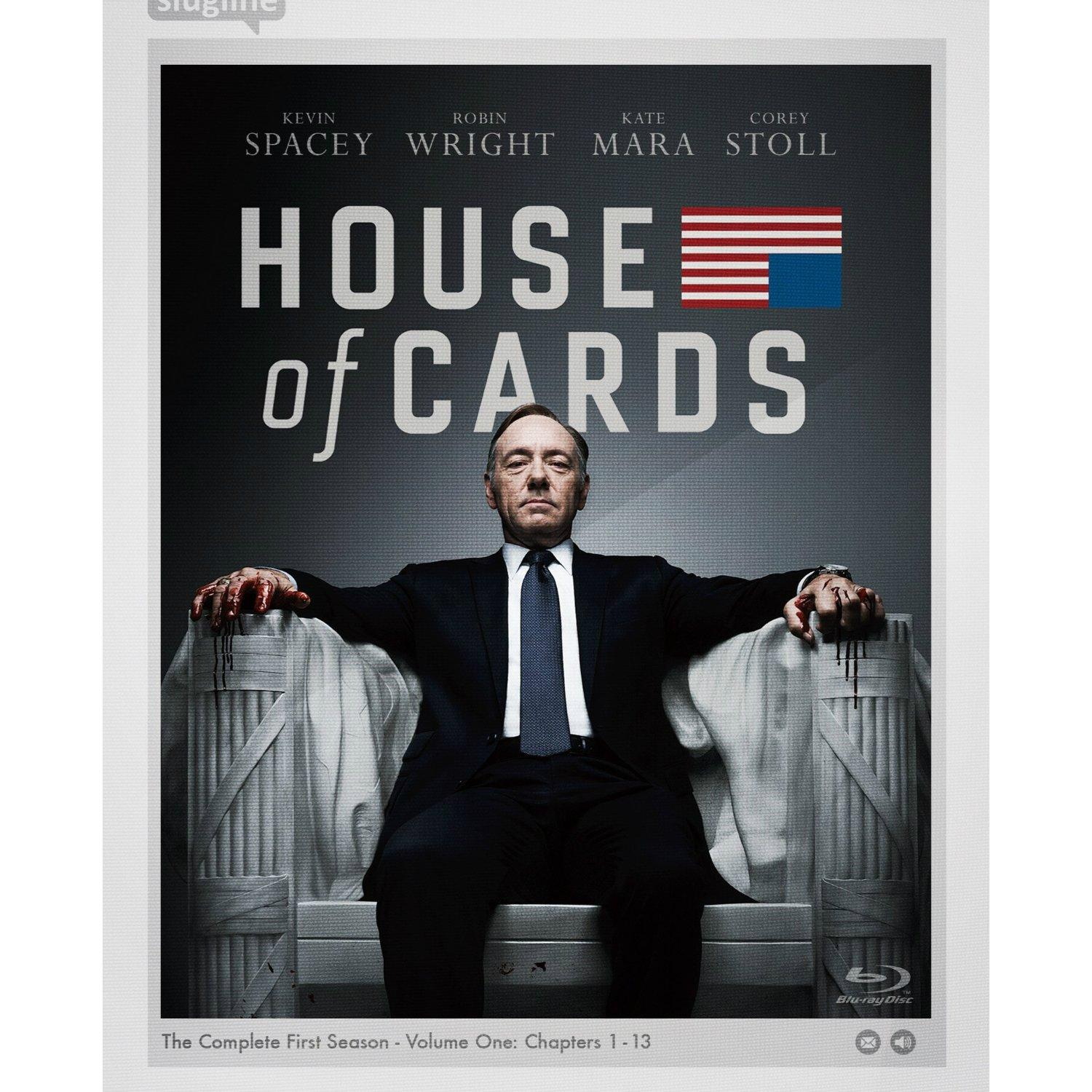 

House of Cards Season 1 Complete Package fully supervised Blu-ray (David Fincher s package)