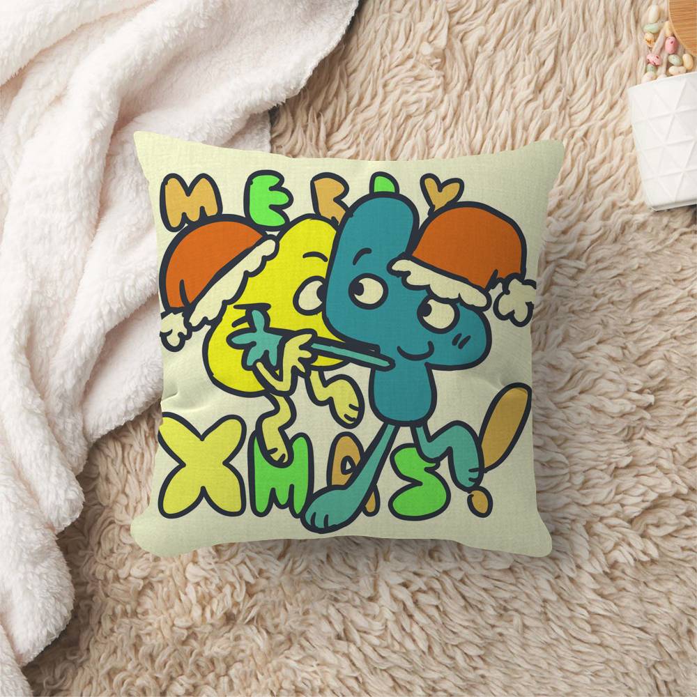 Funny Anime BFDI Cushion Cover Polyester Sofa Cushions Decorative Throw Pillows Home Decoration Pillowcover