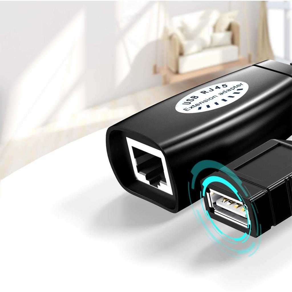 USB 2.0 To RJ45 Network Adapter High Speed RJ45 Ethernet Adapter USB RJ45 Extender 50M For Phone Laptop PC